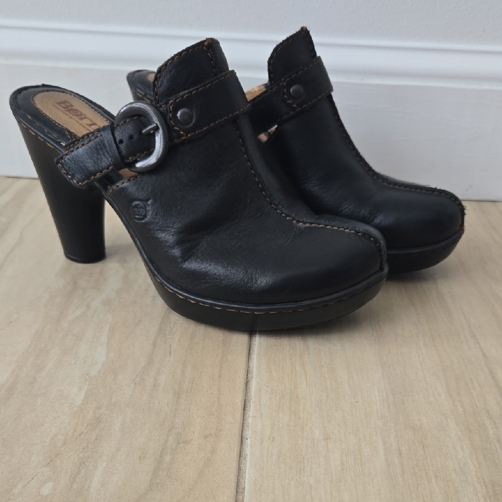 Born Leather Women's Mules